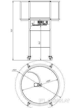 Бункер Живильник БП-400 220В