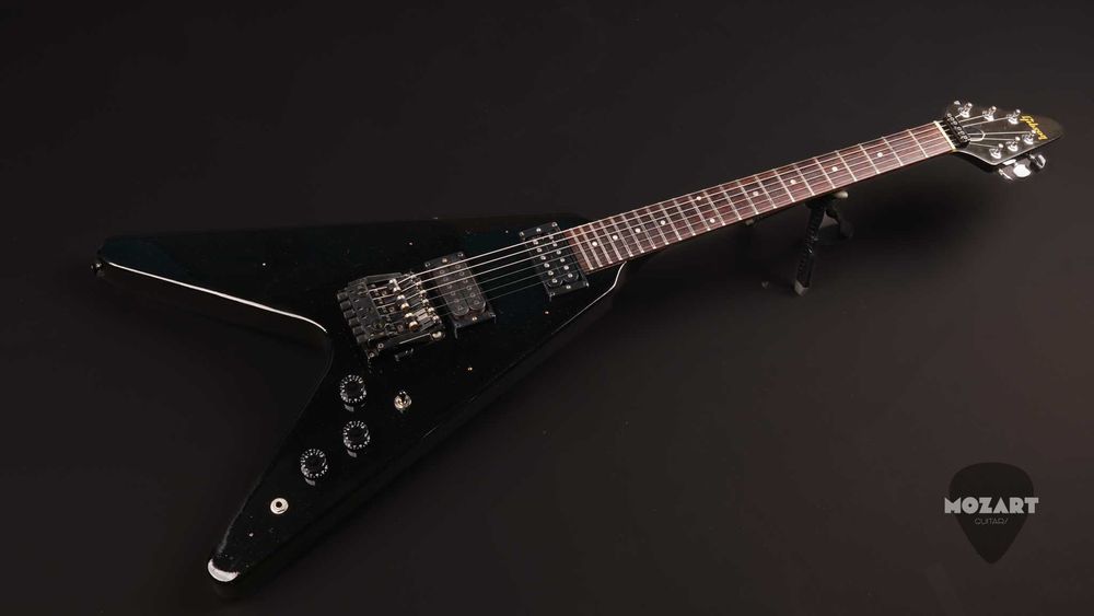 Gibson Flying V 1988 USA – Ebony – Vintage Modified