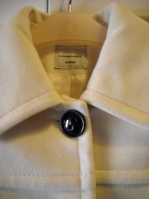 Sobretudo casaco clássico Novo com la e cashemira