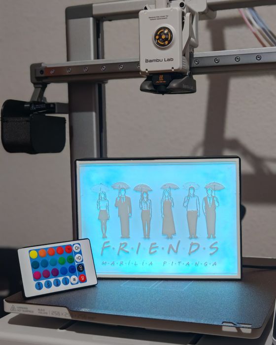 Luminária personalizada.