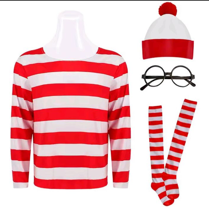 Fato Carnaval Onde está o Wally?