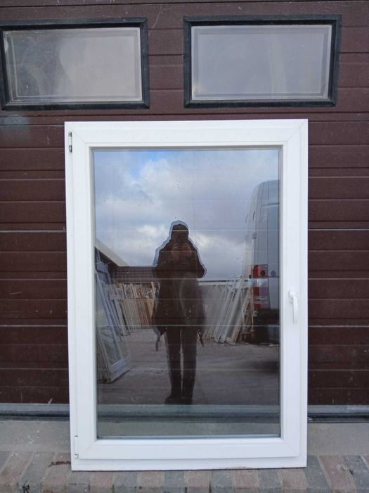 Okna 108x158 okno pcv jednoskrzydłowe używane DOWÓZ CAŁY KRAJ