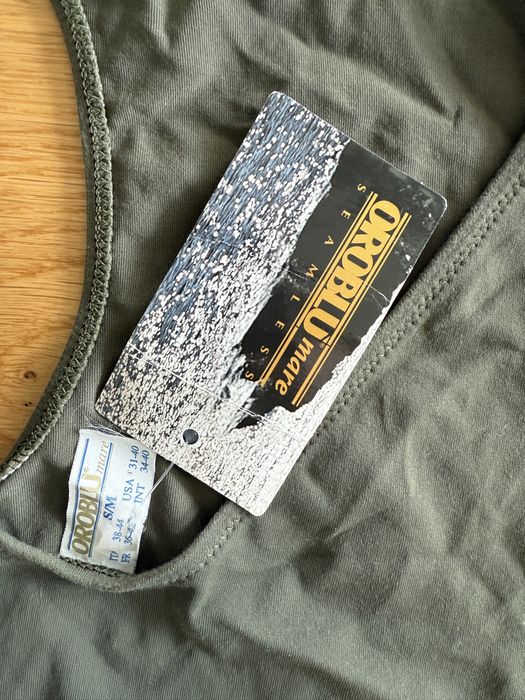 Oroblu Mare Jednoczęściowy strój kąpielowy khaki oliwkowy