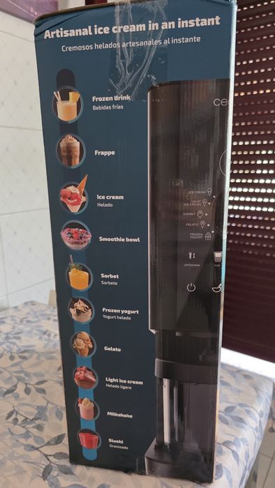 Máquina de gelados Cecotec