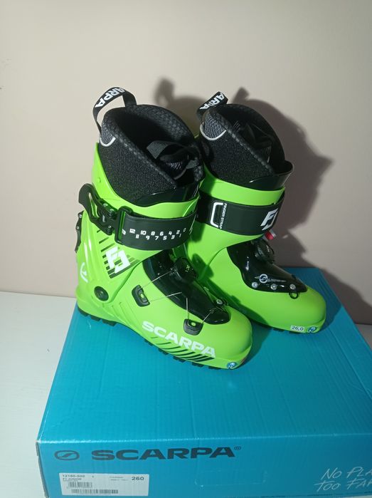 Nowe buty Scarpa Green Lime 260mm