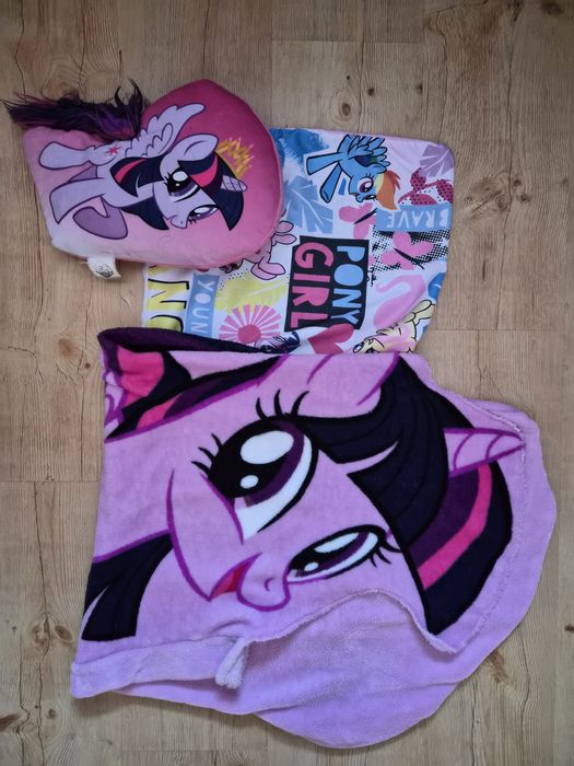 Kocyk i poduszka my little pony