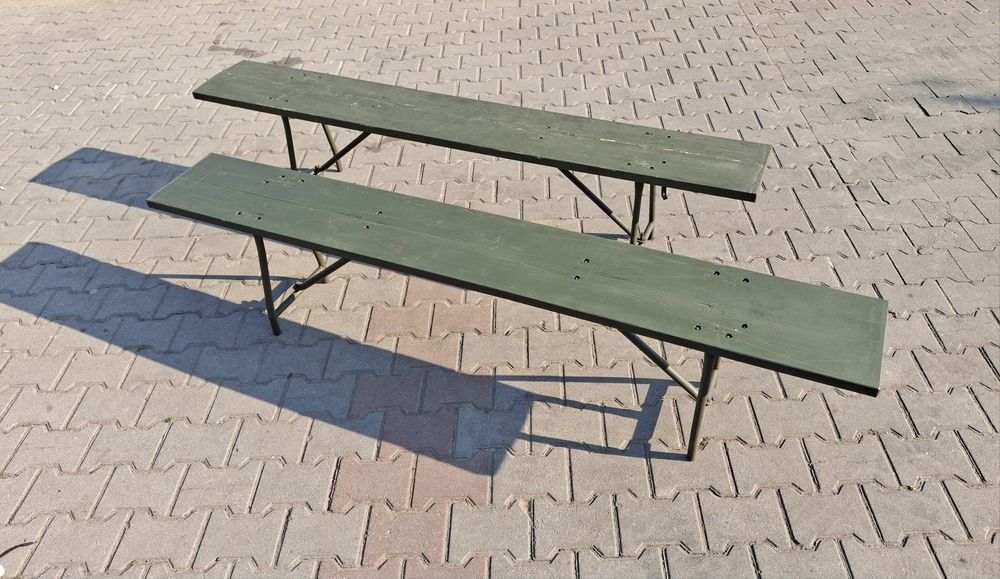 Ławka składana ogrodowa wojskowa 203cm