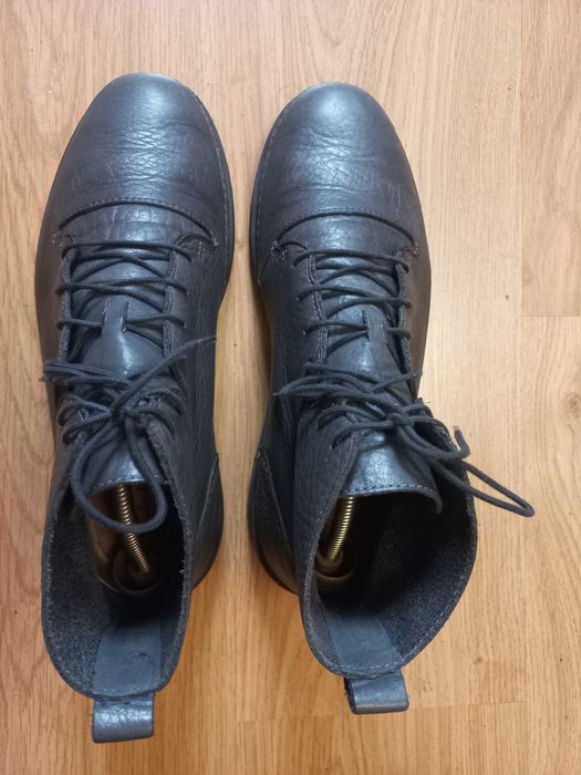 Мужские кожаные демисезонные ботинки Clarks 43 p.