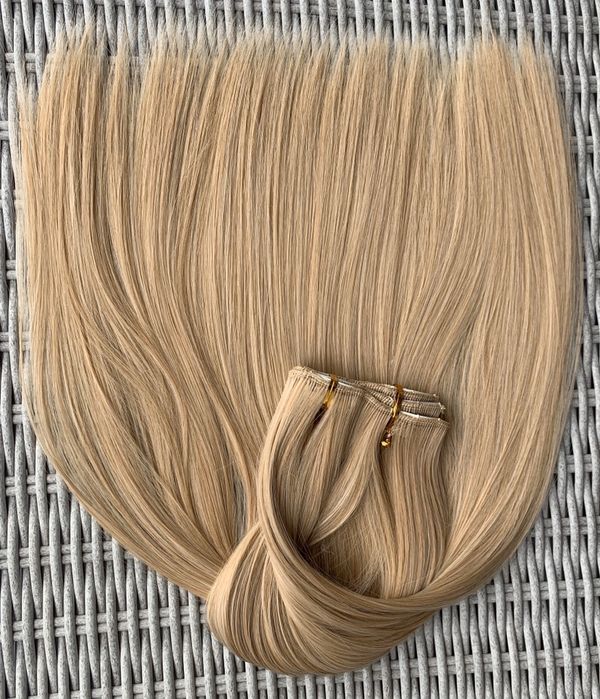 Premium Ultra włosy doczepiane, jasny miodowy blond, 56 cm 328.