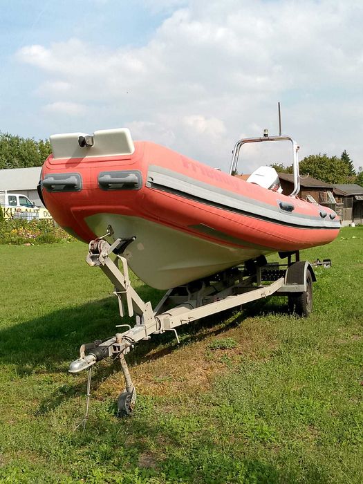 Ponton Rib Morski "C" 481 + silnik Johnson 70 kM + przyczepa OKAZJA CE