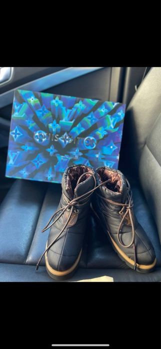 Дутики ботинки  Louis Vuitton жіночі