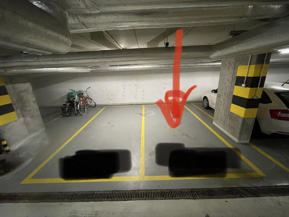 Miejsce parkingowe w garażu podziemnym