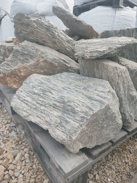 Kamień ozdobny kora kamienna, Cristal wchate , duże głazy