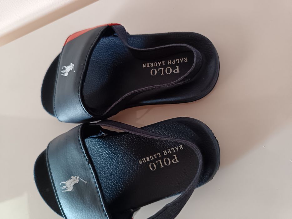 Chinelos Ralph Lauren tamanho 23,5