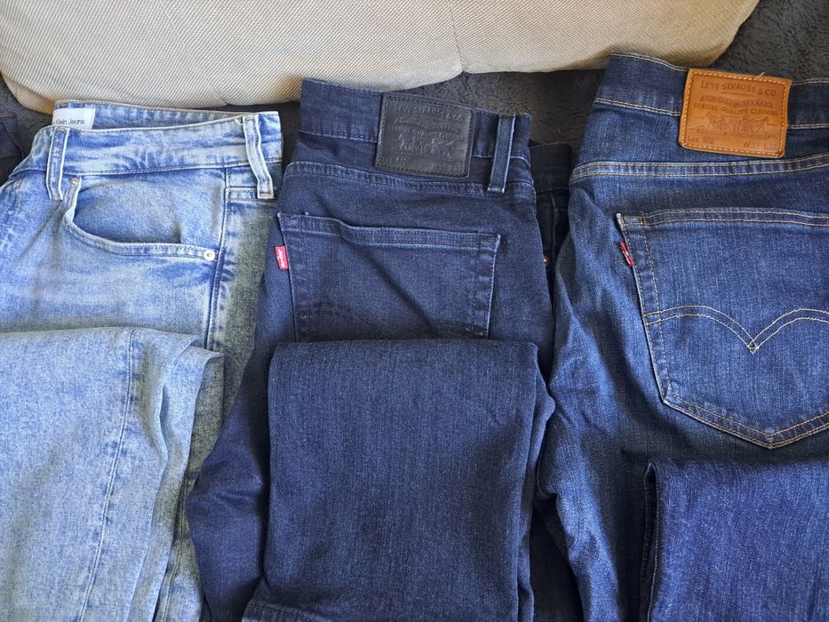 Джинсы  фирменные Levis и др. большой размер