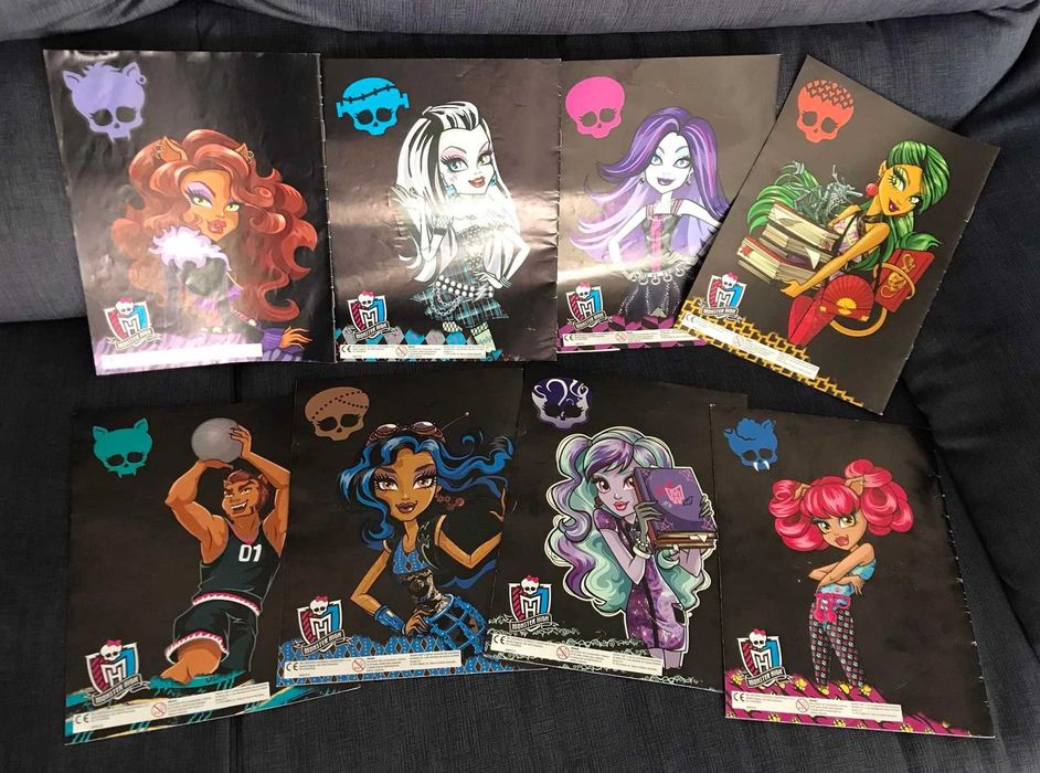 Banda desenhada Monster High bonecas revistas coleçao bd