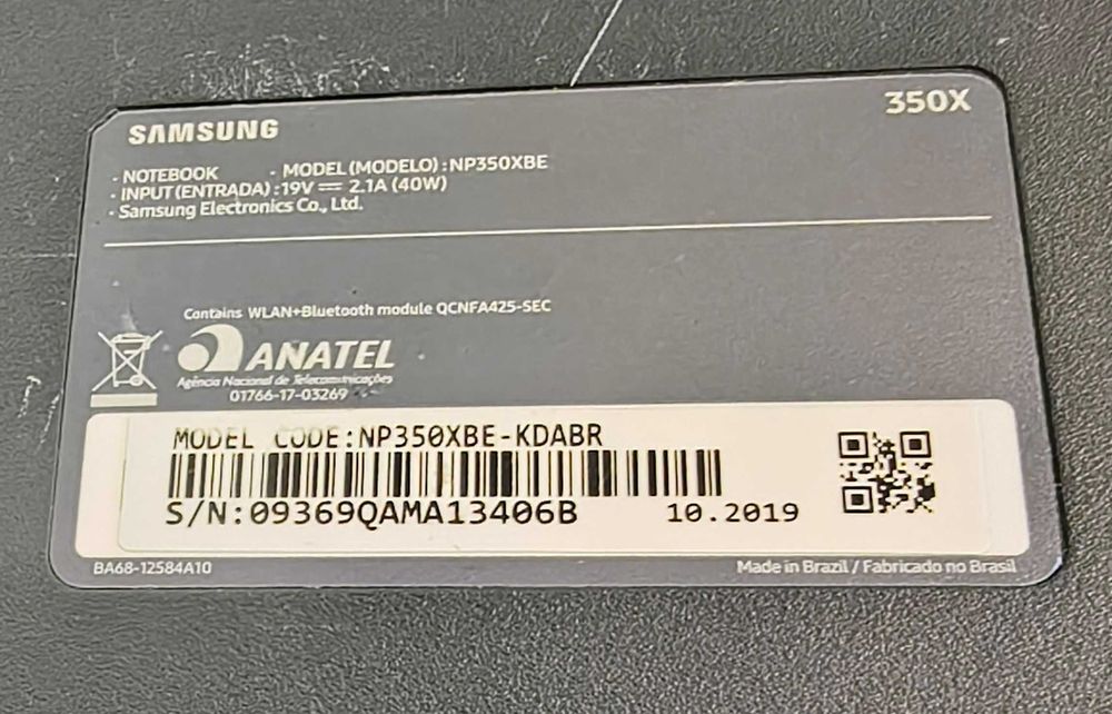 Portátil Samsung 15.6" SSD + HD externo | Ideal para uso básico