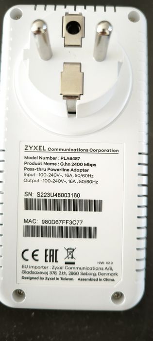 ZYXEL PLA6457 Poweline 20€ cada unidade