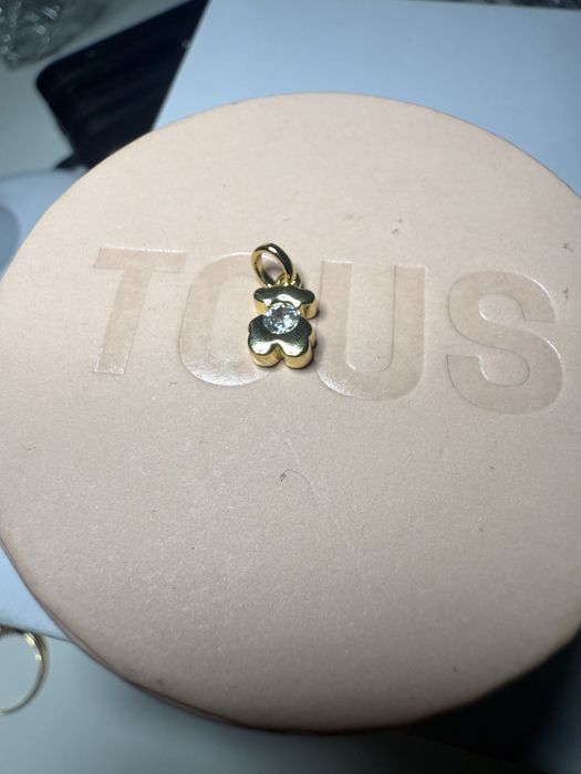 Підвіс Tous з діамантом відмедик оригінал