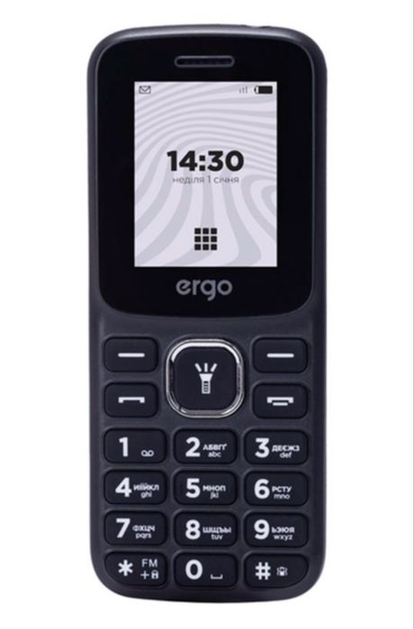 Ergo B182 Dual Sim Black 111111імей
