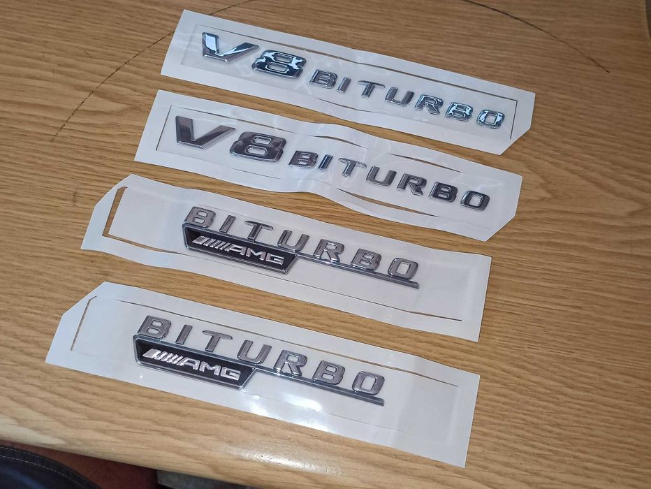 Símbolos letras BMW Série 1 2 3 | Mercedes E200 E300 KOMPRESSOR CDI