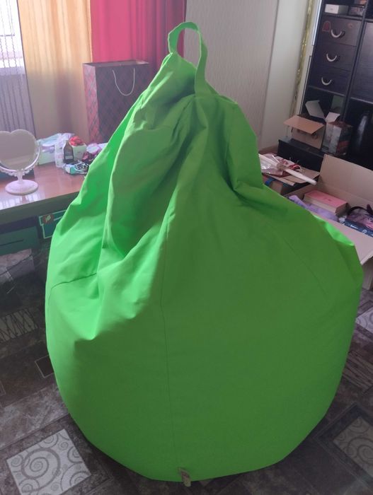 Крісло мішок зелене самовивіз