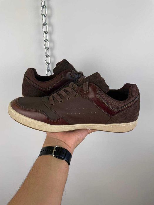 Чоловічі шкіряні кросівки kangol canary trainers