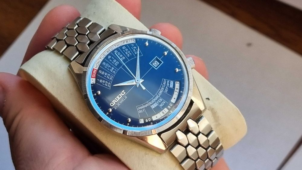 Orient Multi Year Calendar - Pierwszy model z 1965 r. - Po Serwisie !!
