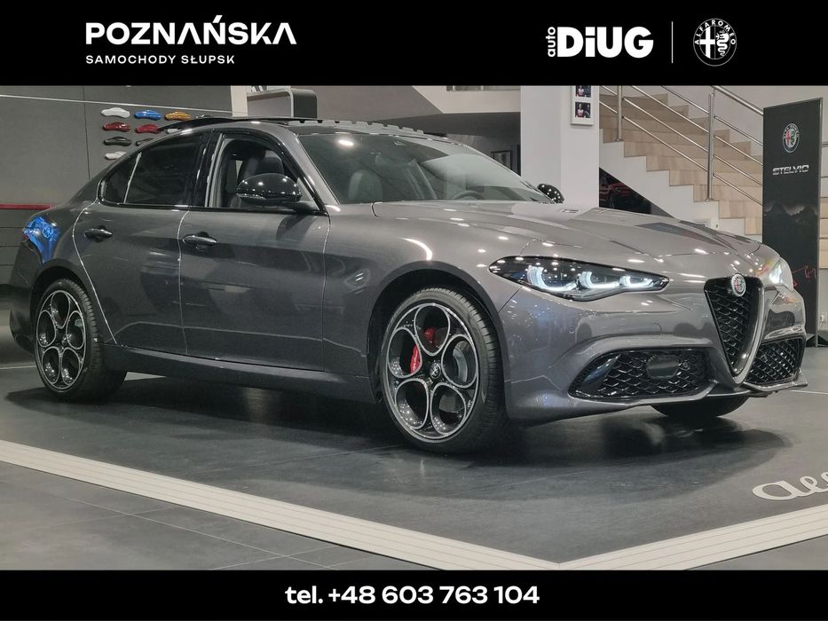 Alfa Romeo Giulia 2.0 280KM Veloce, od ręki, salon Auto Diug Słupsk