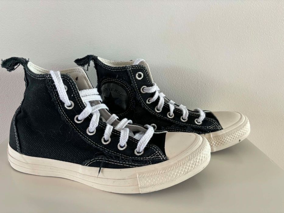 Converse Chuck Taylor All Star r. 37,5 czarno-białe