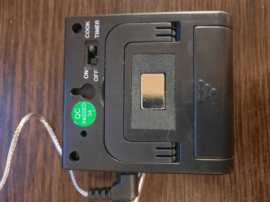 Цифровой кухонный термометр с таймером и выносным щупом для духовки