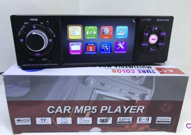 Автомагнитола 4.1" 1din USB microSD Bluetooth AUX FM  Pion-SВ 4228