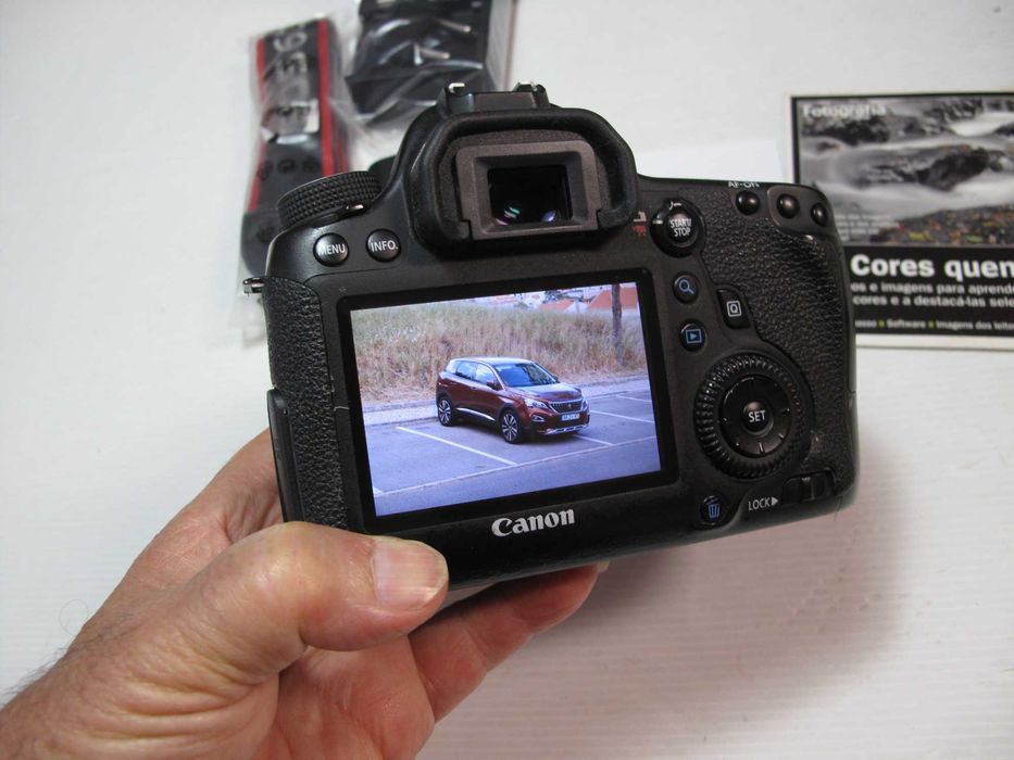 Canon 6D + lente, em excelente condição - Ver descrição e Fotos