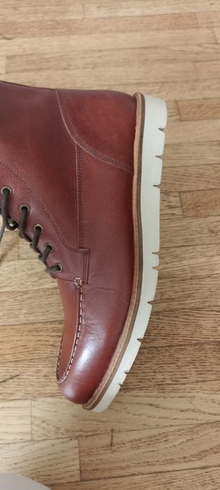 Осінні шкіряні черевики next, 45 р, ботінки шкіра, нові