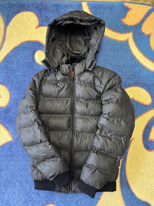 куртка зимня зелена