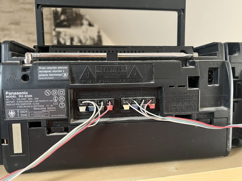 Radio CD Panasonic RX-E300+pilot