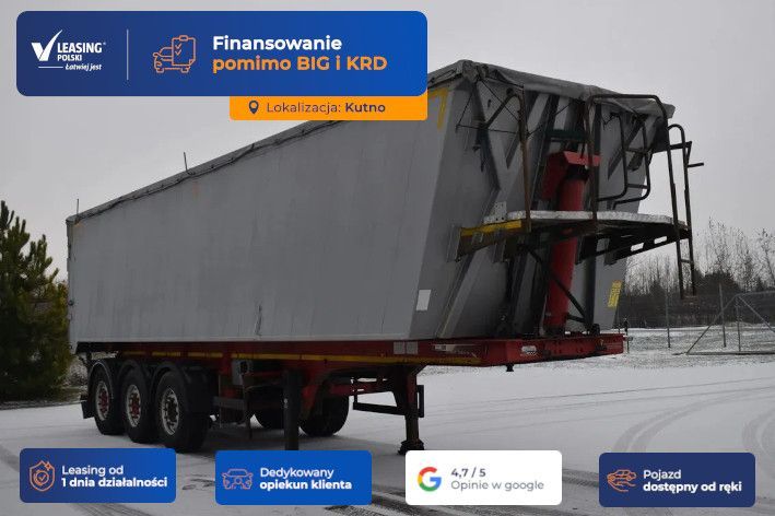 INTER CARS NW  KUTNO [14561] Wywrotka klapo-drzwi, 48M3, osie M-B, 3 osie, FV23%VAT