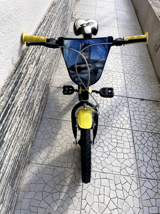 bicicleta criança batman