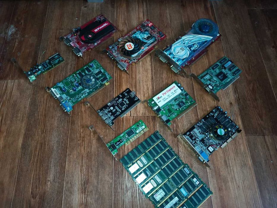 Старі відеокарти та пам'ять