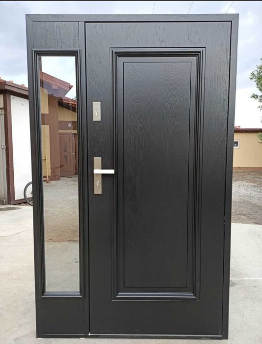 Drzwi zewnętrzne drewniane 85mm Producent