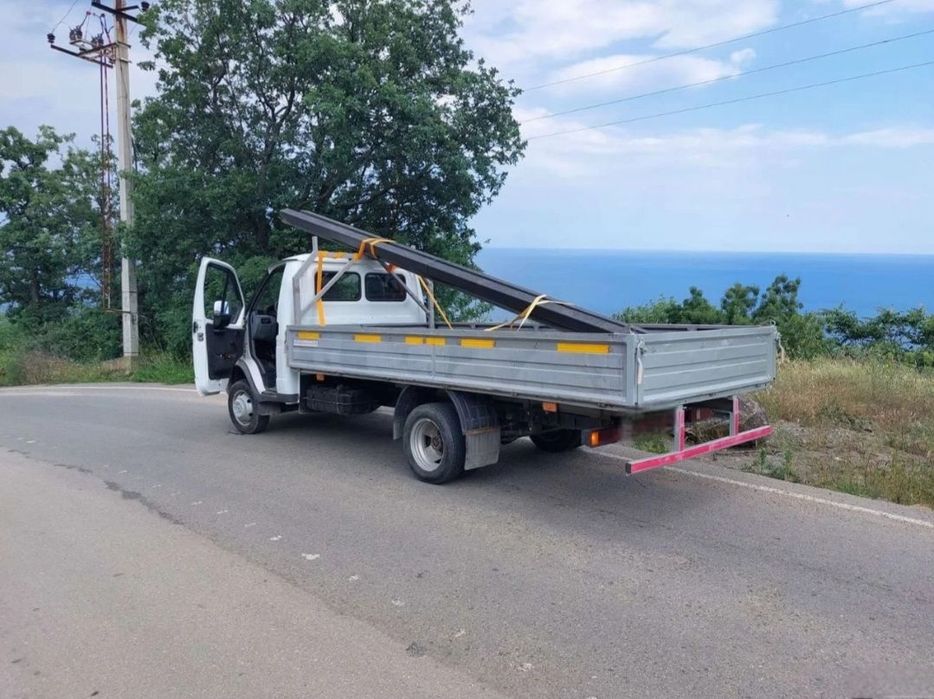 Большая газель , Открытая газель 6 метров , Грузоперевозки , Грузчики