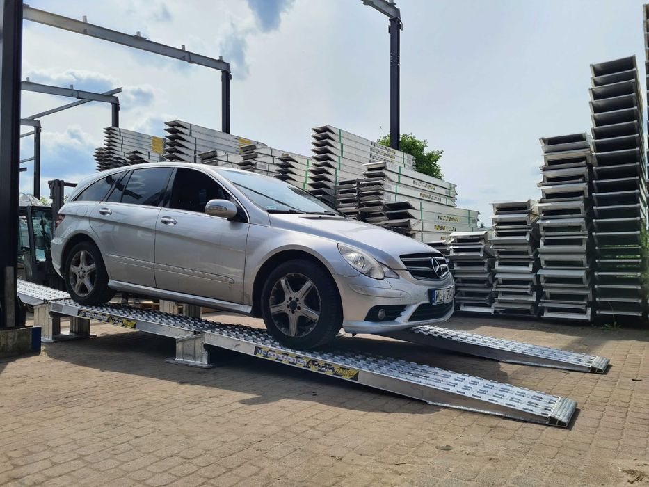 Najazdy Aluminiowe 4m 4,1t Cert. CE Włoska jakość i precyzja