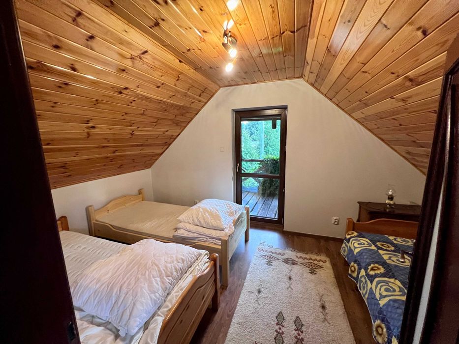 Domek letniskowy z własnym stawem i ruską banią - 100 km od Warszawy -