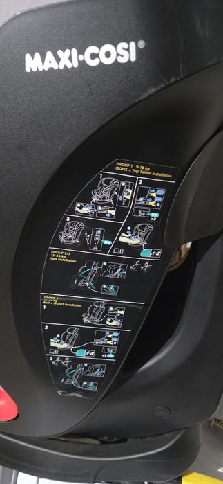 Cadeira auto Maxi cosi