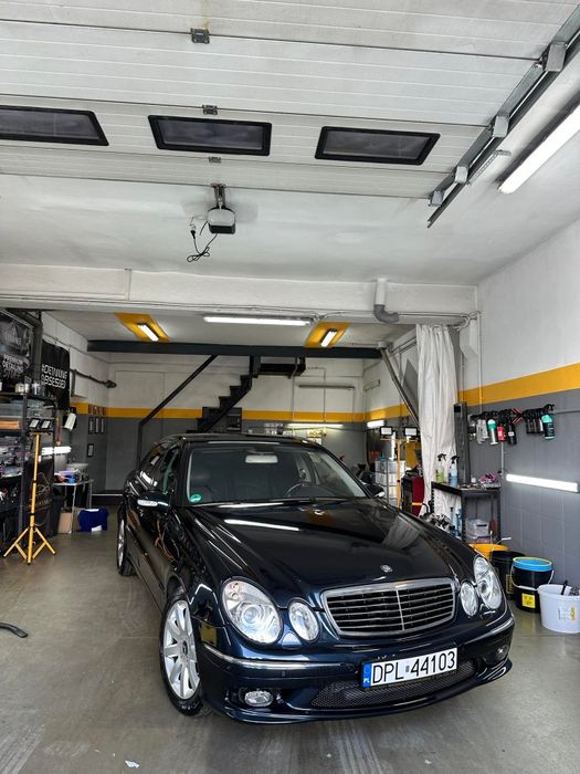 Mercedes w211 e500 306km LPG zamiana