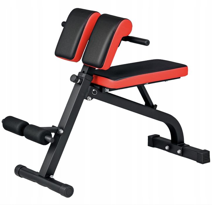 Ławka treningowa 103x65x67-98 cm czarna sportnow