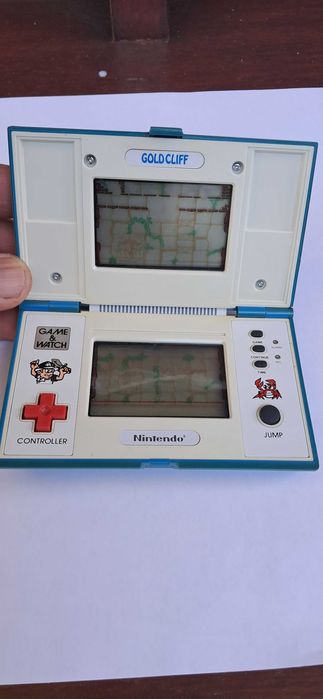 Nintendo GAME & WATCH multi screen gold cliff modelo MV64  1988