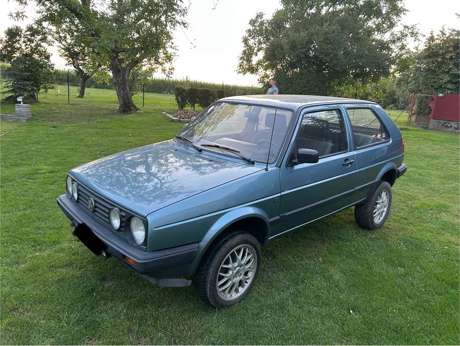 VW Golf 2 AUTOMAT 1.3 benzyna stan KOLEKCJONERSKI podwyzszony ZAMIANA