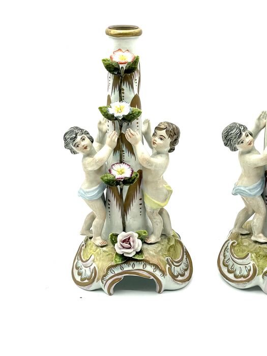 Casticais querubins Meissen