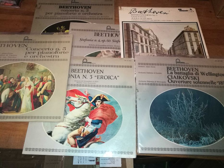 20 discos de Beethoven a 3€ cada: